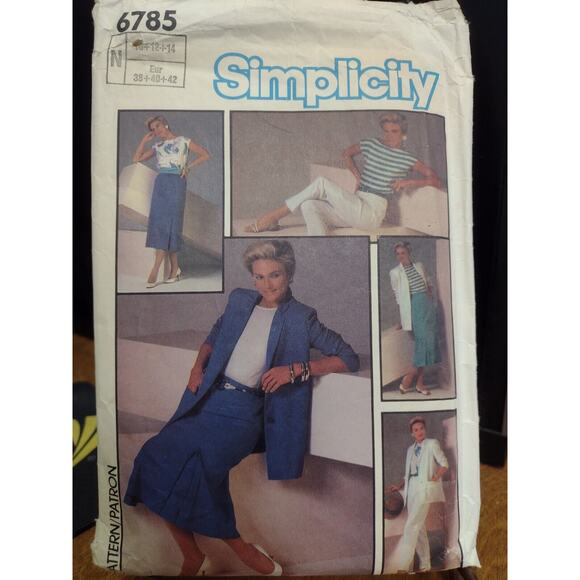 Vintage Simplicity Pattern 6785 Misses' Go-Everywhere... (1985) - Picture 1 of 2
